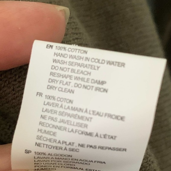 Cloth. By Design oversized Knit Sweater Size S - Picture 6 of 8